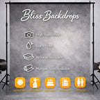 Blue Vintage Studio Backdrop for Events