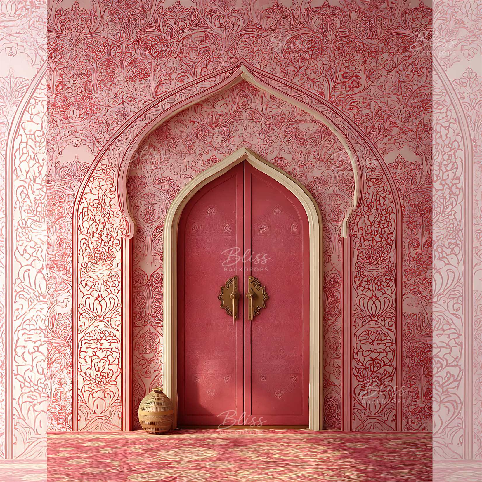 Rustic Gate Backdrop for Photoshoots and Boutique