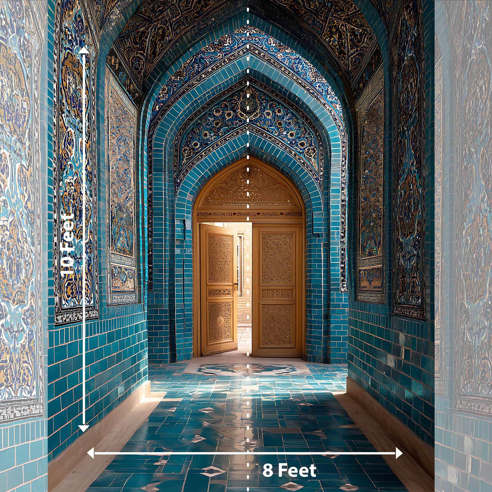 Professional Backdrop for Vacation Shoots