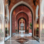 Mansion Backdrop for Photoshoot & Boutique