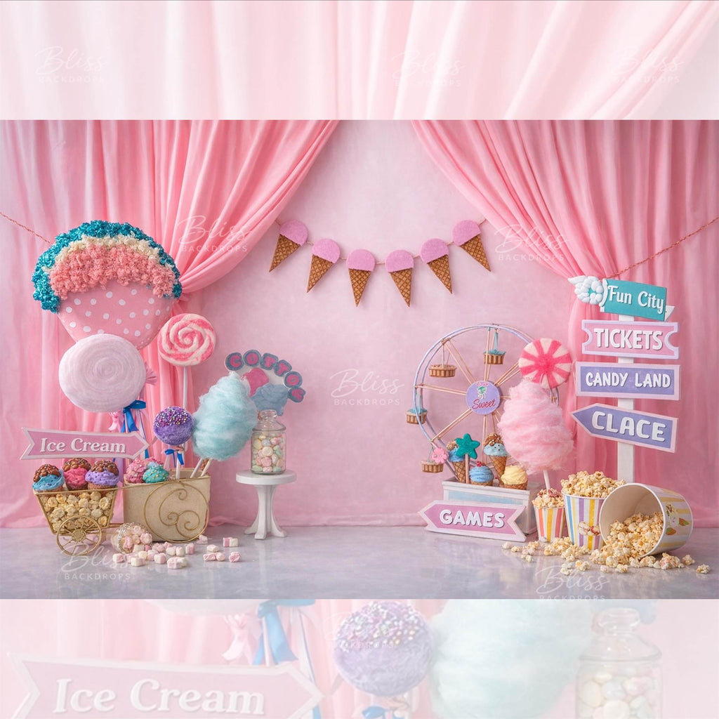 Studio Quality Cake Smash Photography Backdrop for Babies