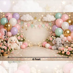 Studio Cake Smash Photography Backdrop for Babies kid