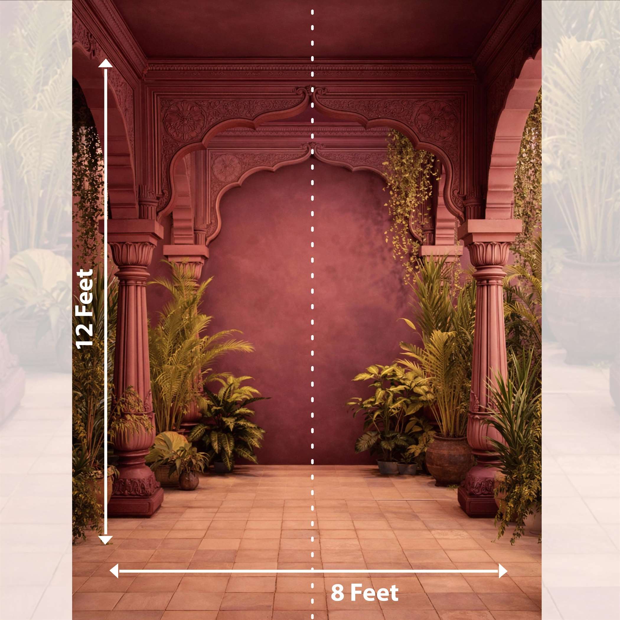 Rajasthani Studio & Maternity Backdrops for Photo Shoot