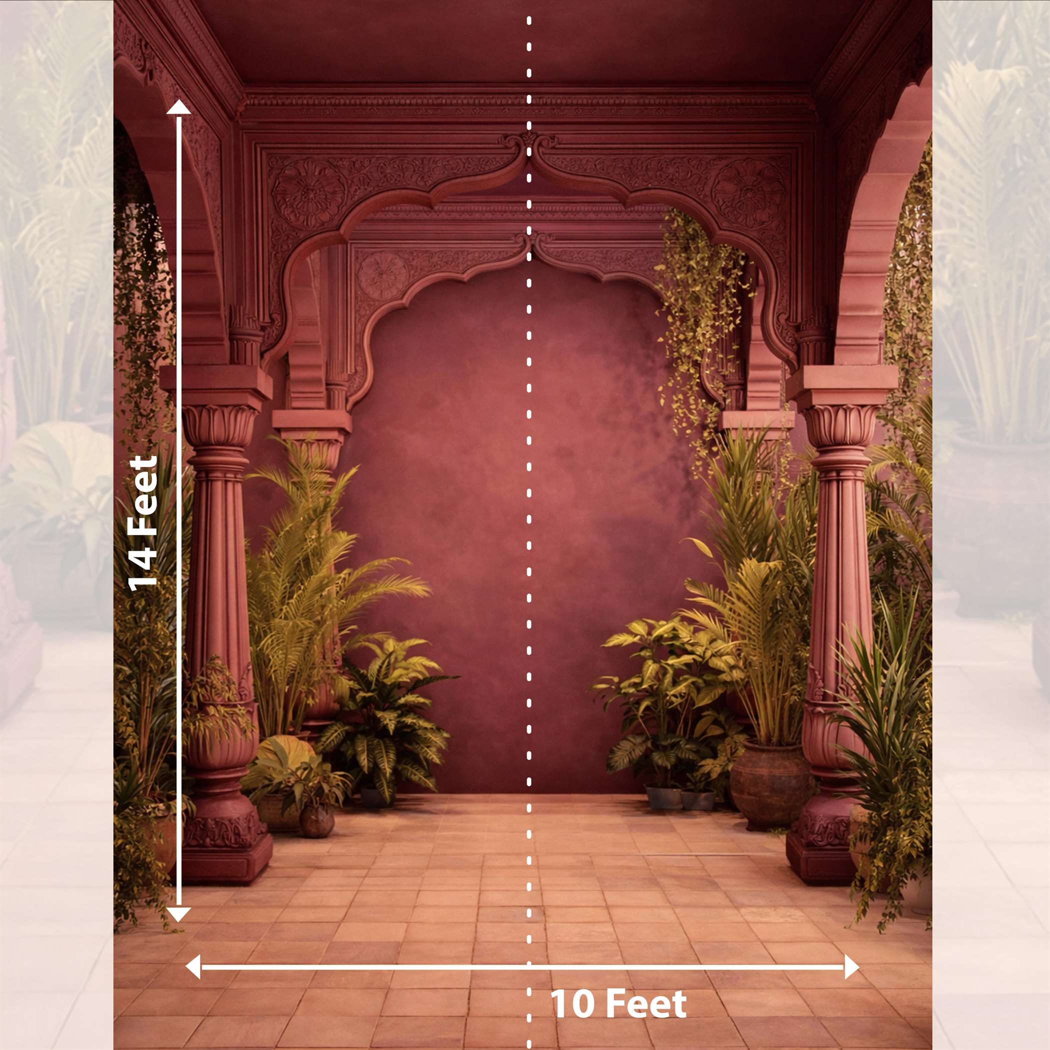 Rajasthani Studio & Maternity Backdrops for Photo Shoot