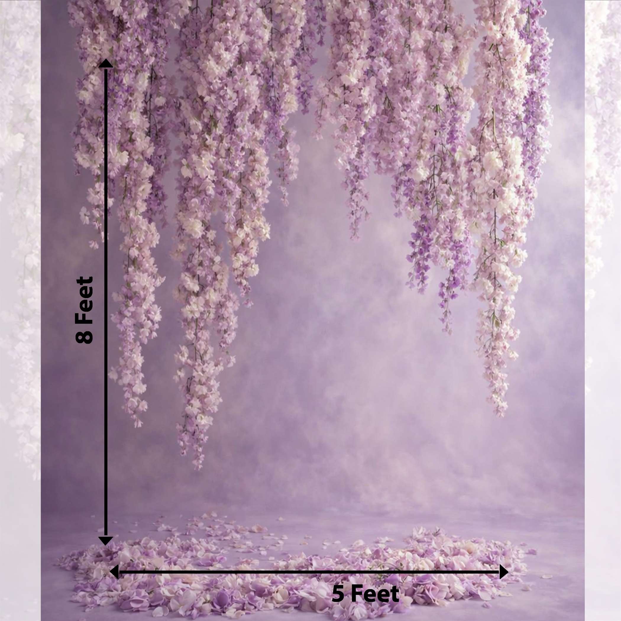 Floral garden Photography Backdrop for Shoots