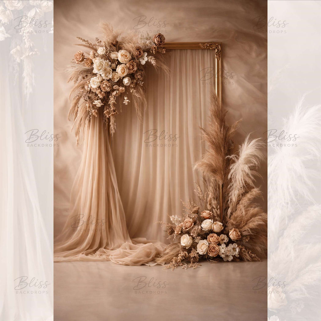 Elegant Maternity Backdrop Studio Background