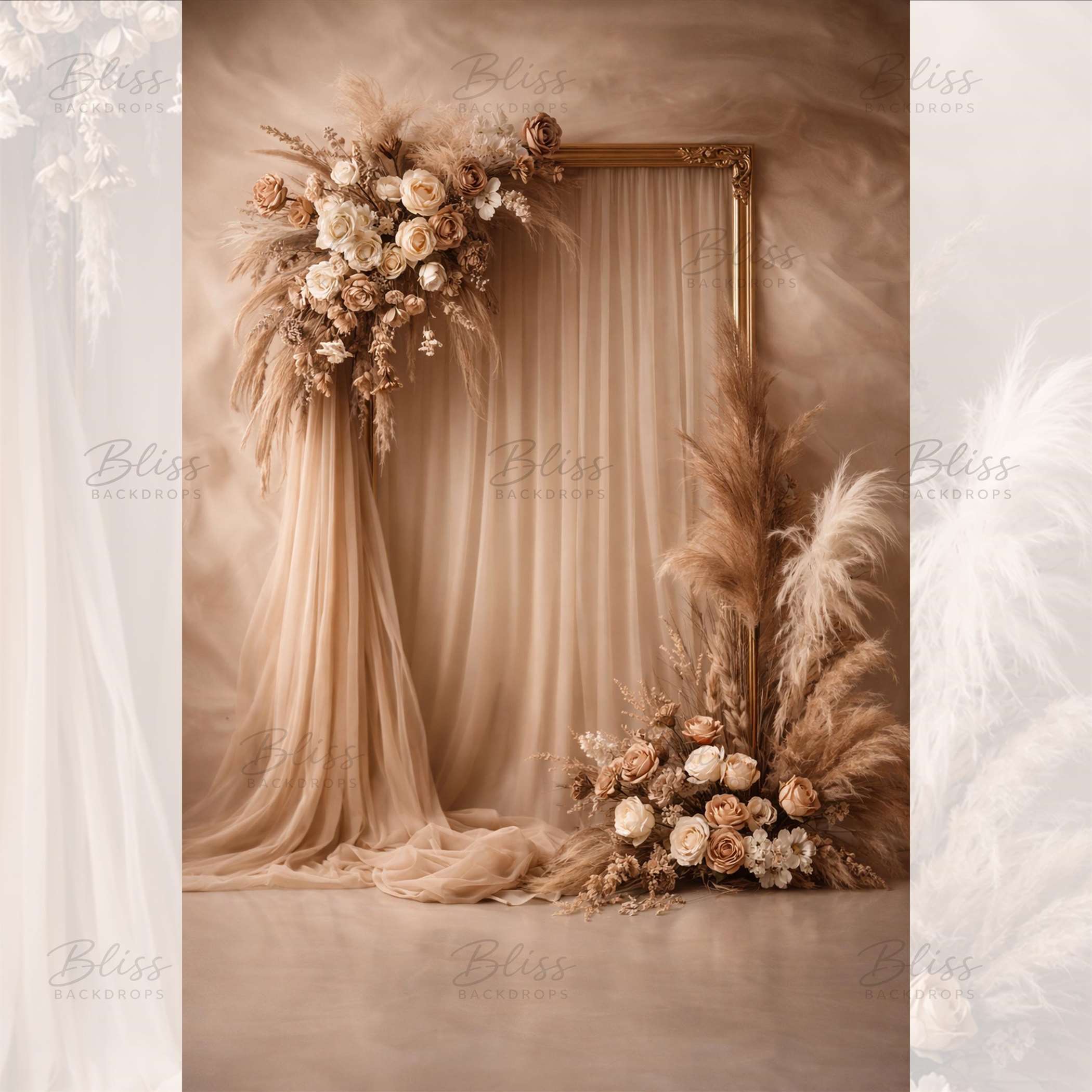 Elegant Maternity Backdrop Studio Background