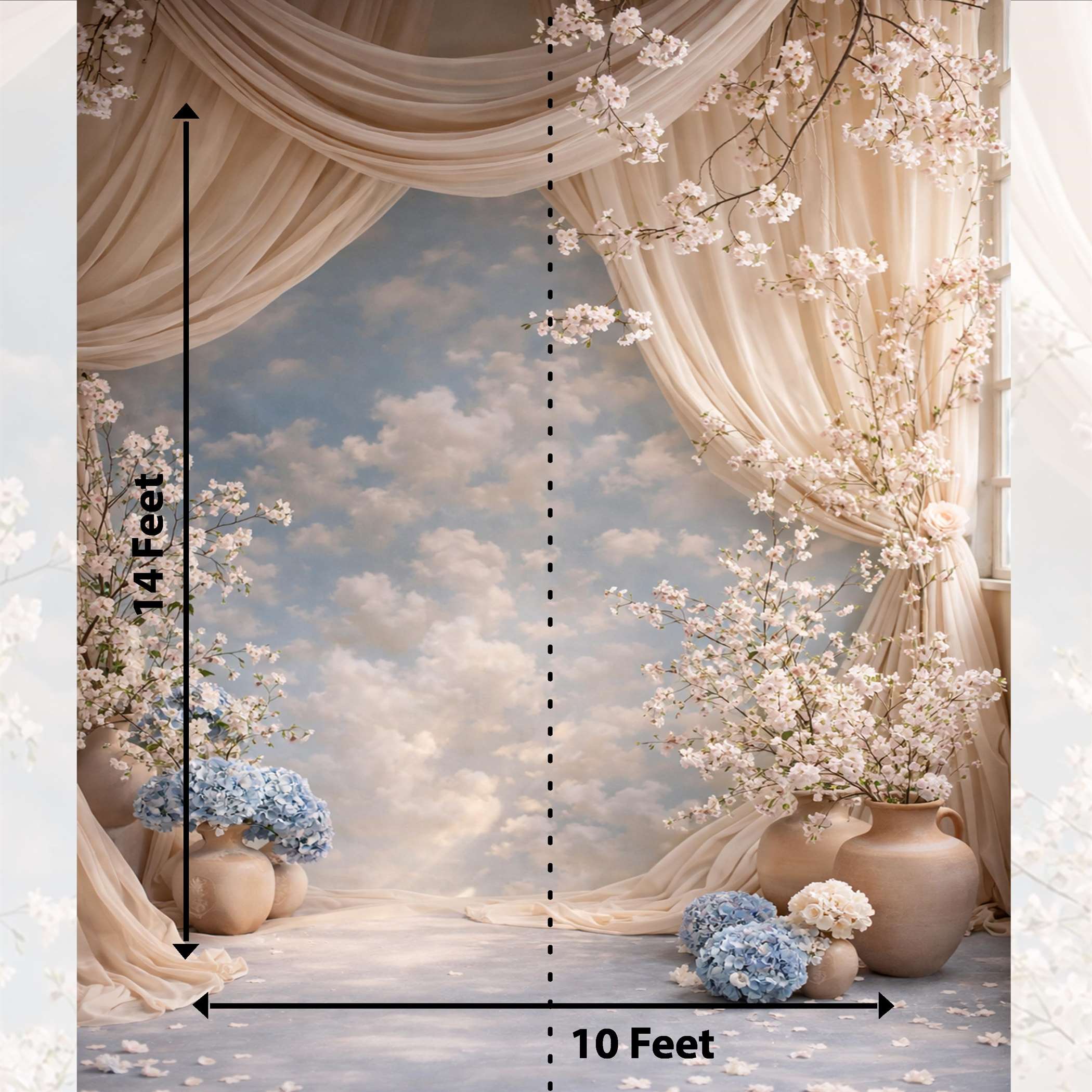 Heaven Professional Studio Backdrop for Photography