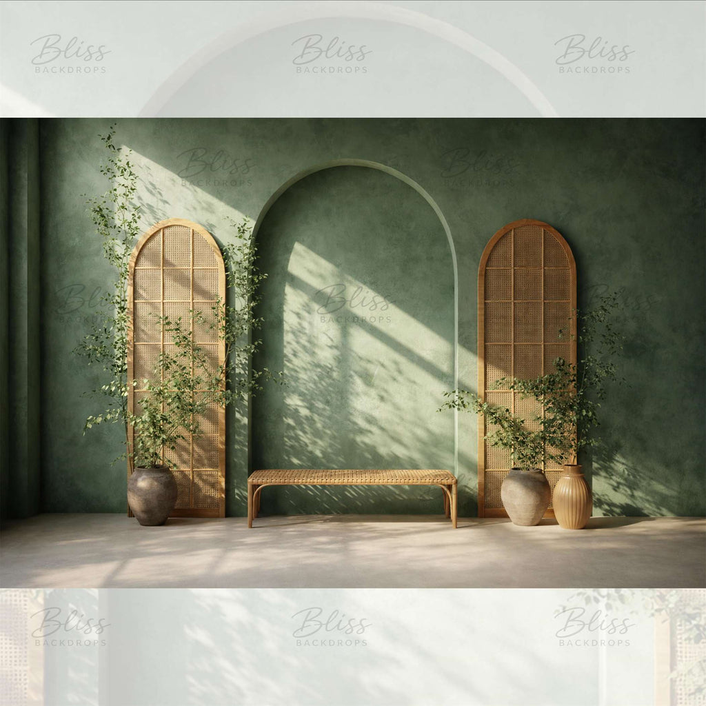 Luxury Boho Artistic Photography Studio Backdrop