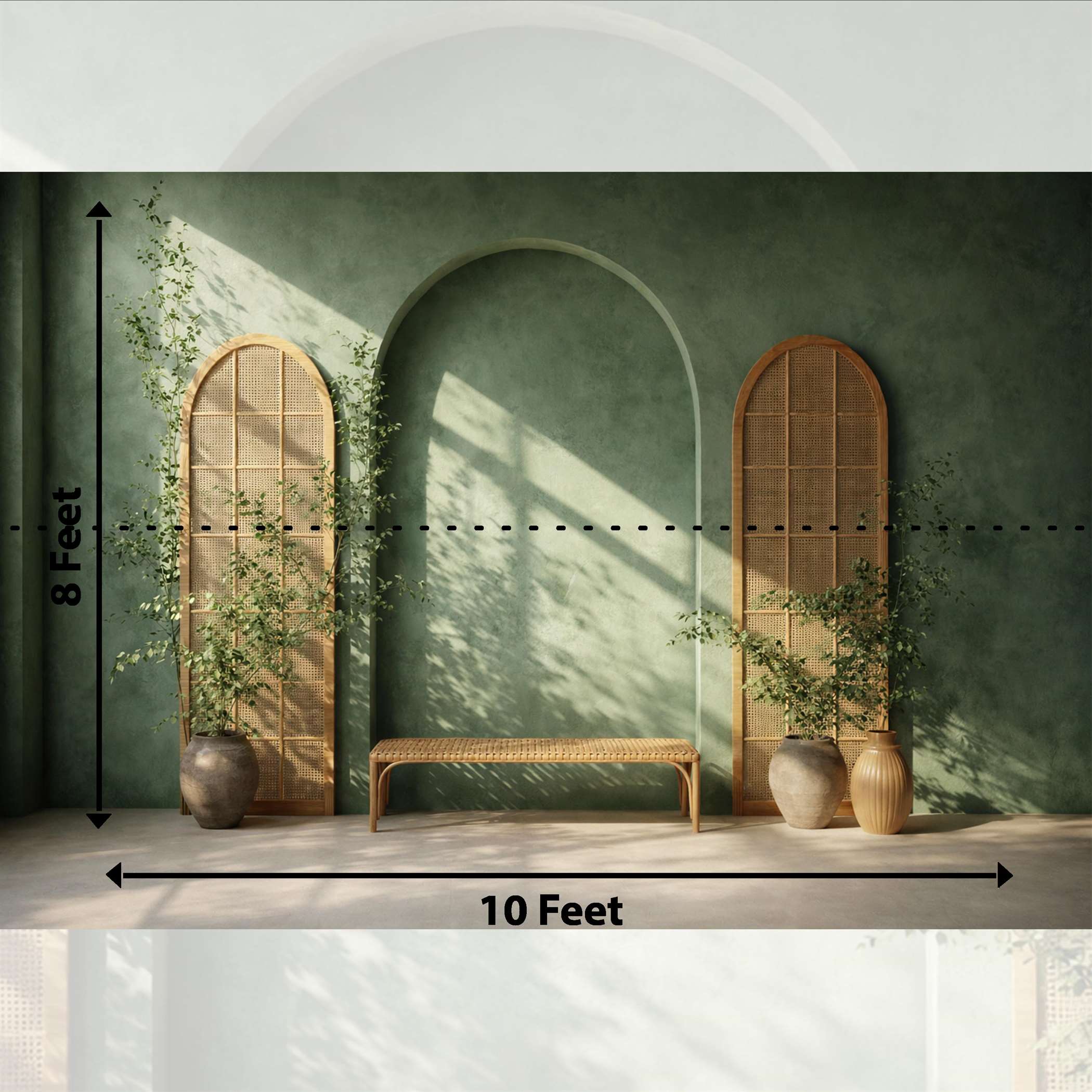 Luxury Boho Artistic Photography Studio Backdrop